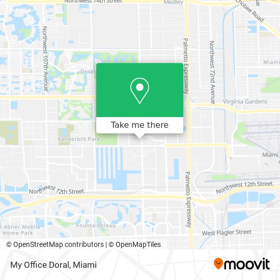 My Office Doral map