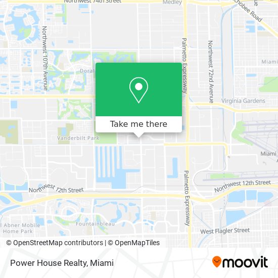 Power House Realty map