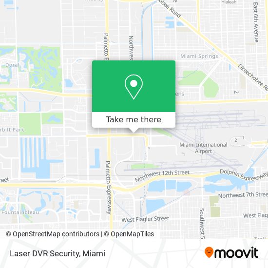 Laser DVR Security map