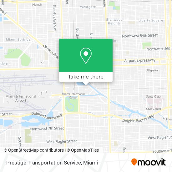 Prestige Transportation Service map