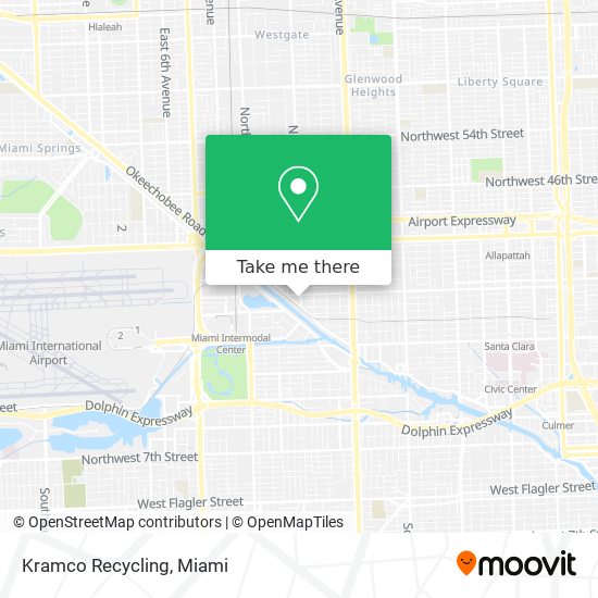 Kramco Recycling map