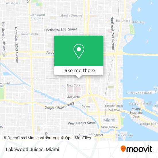 Lakewood Juices map