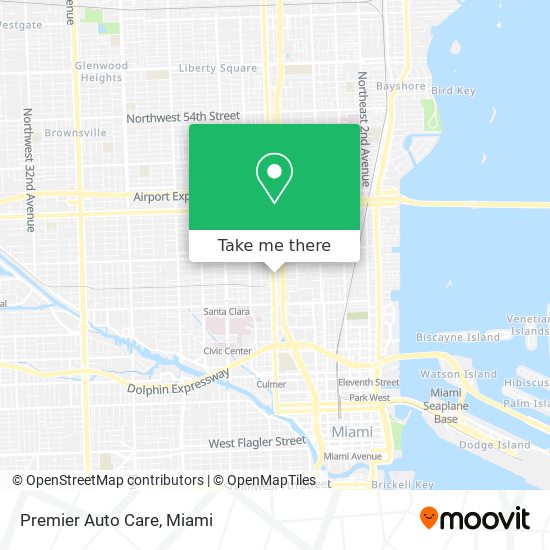 Premier Auto Care map