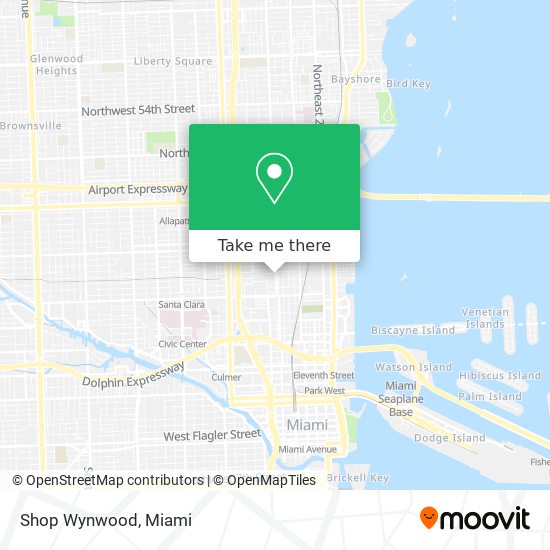 Shop Wynwood map