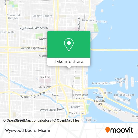 Wynwood Doors map