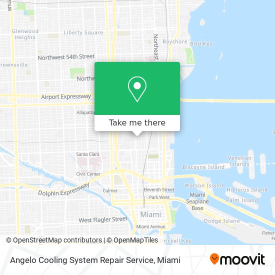 Angelo Cooling System Repair Service map