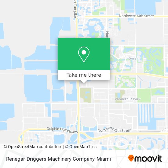 Renegar-Driggers Machinery Company map