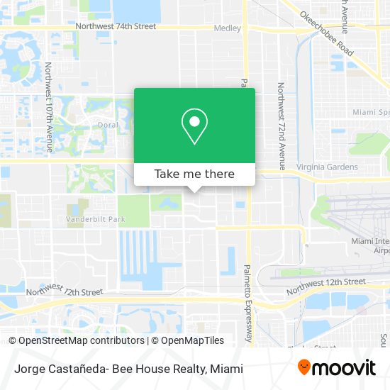 Jorge Castañeda- Bee House Realty map