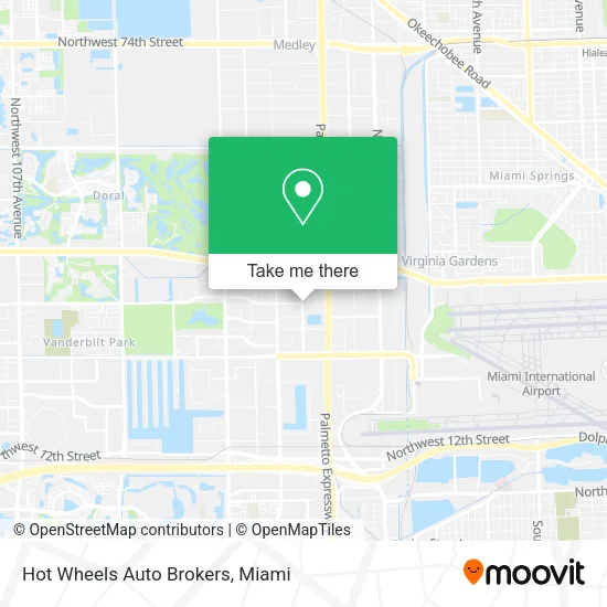 Mapa de Hot Wheels Auto Brokers