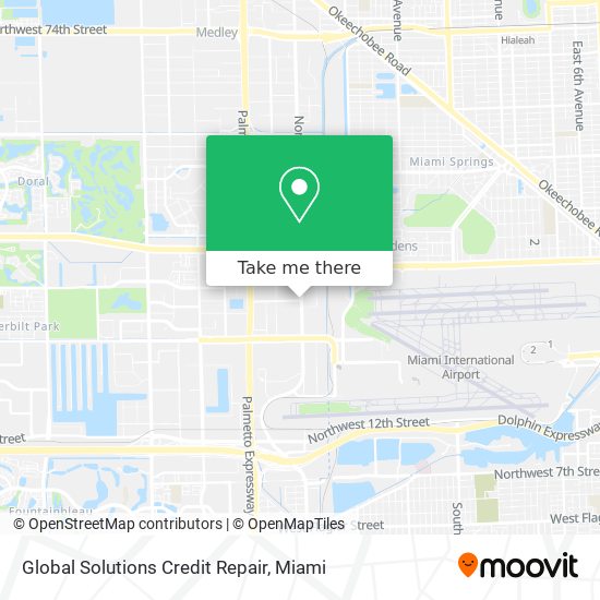 Mapa de Global Solutions Credit Repair