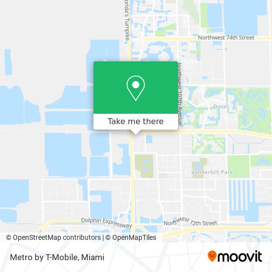 Metro by T-Mobile map