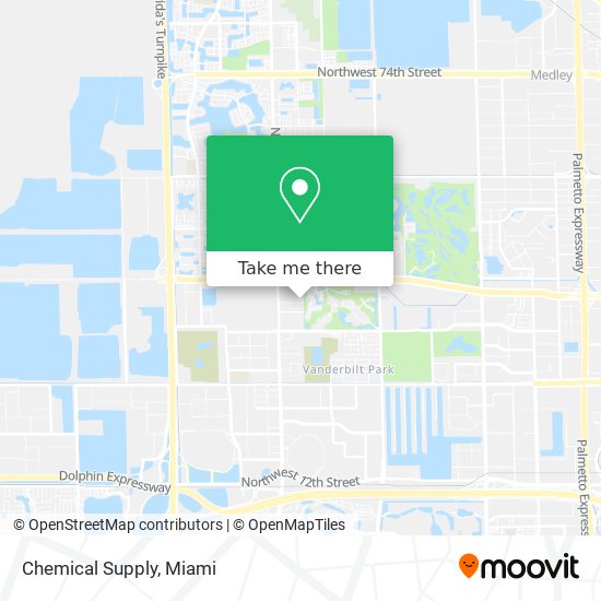 Chemical Supply map