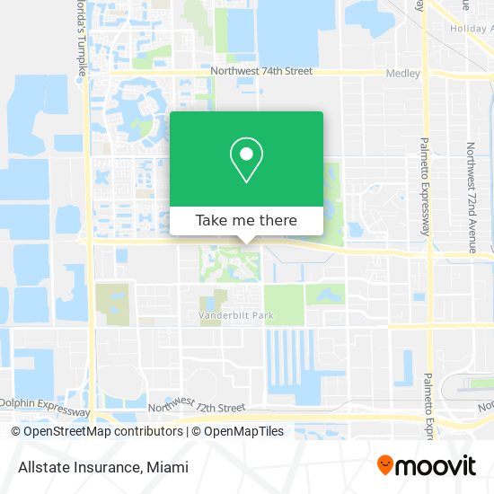 Mapa de Allstate Insurance