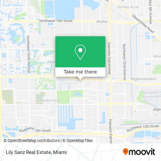 Lily Sanz Real Estate map