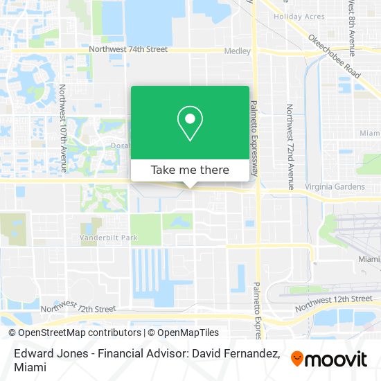 Edward Jones - Financial Advisor: David Fernandez map