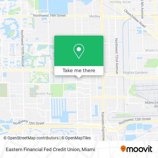 Mapa de Eastern Financial Fed Credit Union