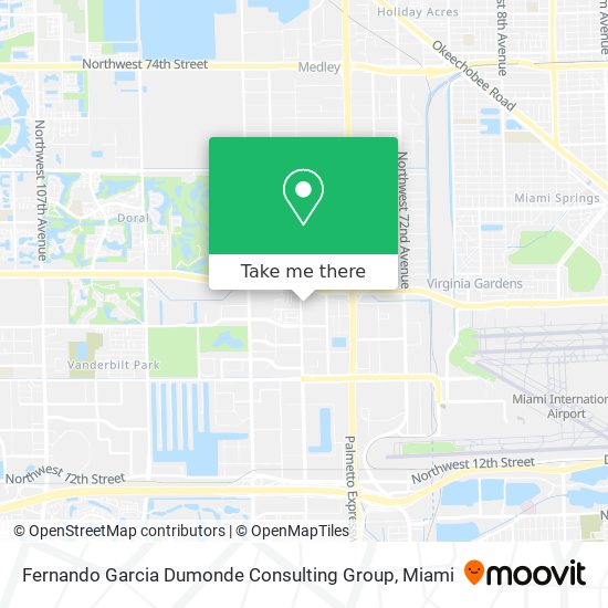 Fernando Garcia Dumonde Consulting Group map