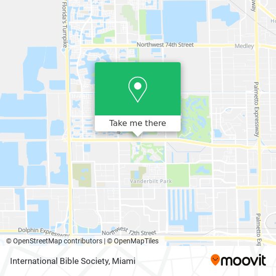 Mapa de International Bible Society