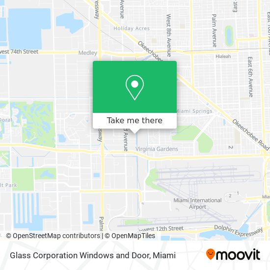 Glass Corporation Windows and Door map