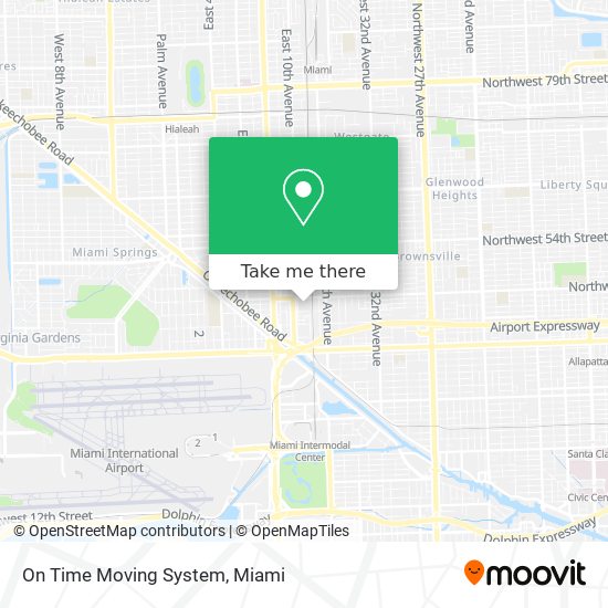 Mapa de On Time Moving System