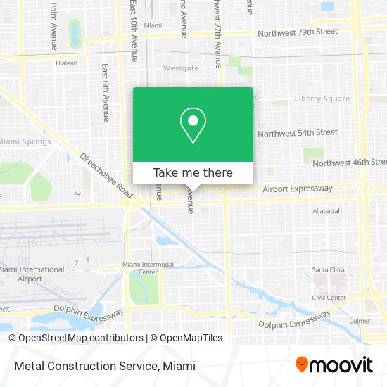 Mapa de Metal Construction Service