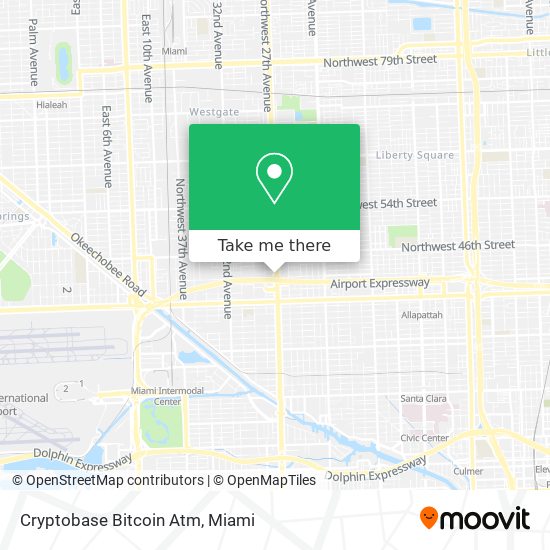 Cryptobase Bitcoin Atm map