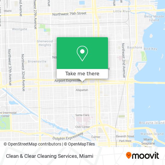 Clean & Clear Cleaning Services map