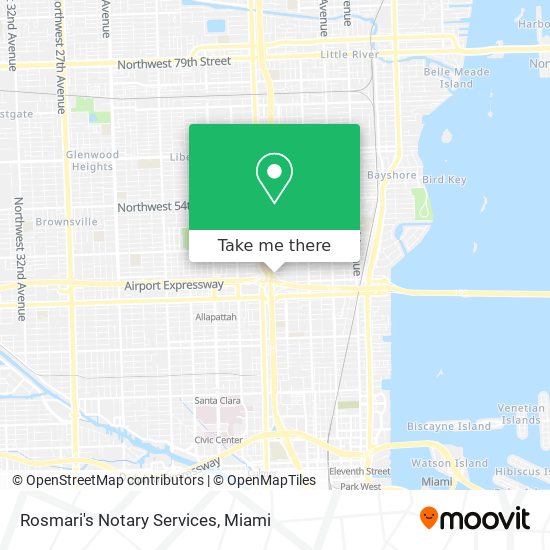 Mapa de Rosmari's Notary Services