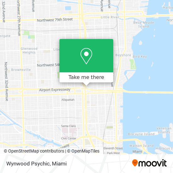 Mapa de Wynwood Psychic