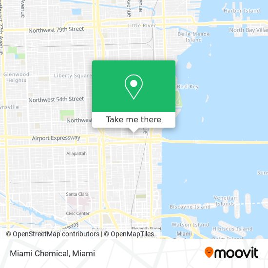 Miami Chemical map