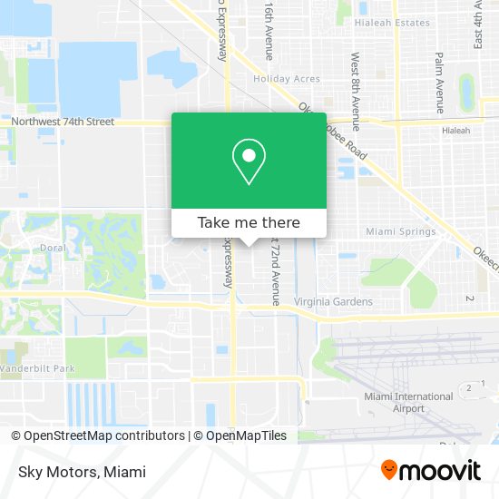 Sky Motors map