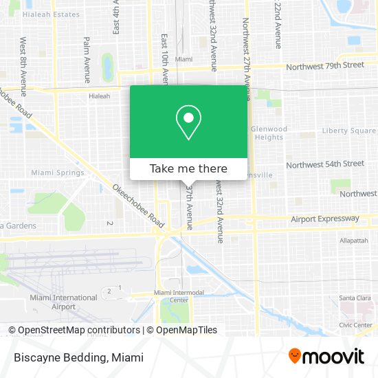 Biscayne Bedding map