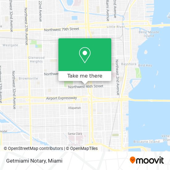 Mapa de Getmiami Notary