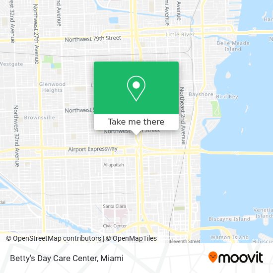 Mapa de Betty's Day Care Center