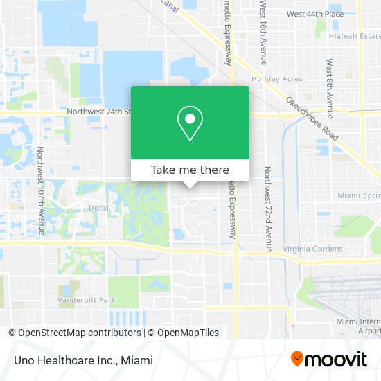 Uno Healthcare Inc. map