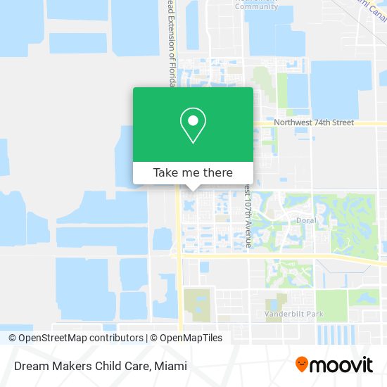 Dream Makers Child Care map