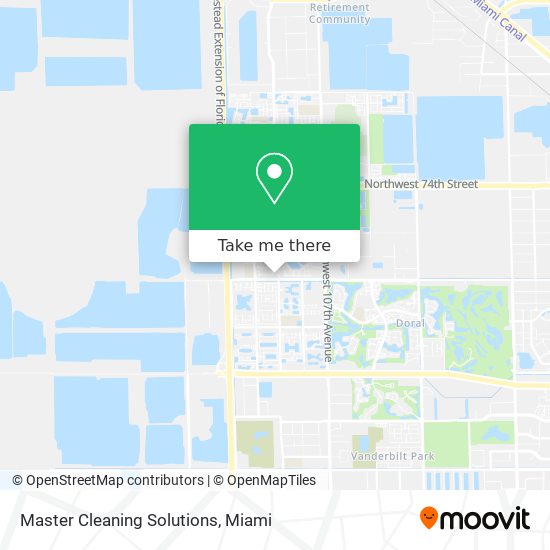 Master Cleaning Solutions map