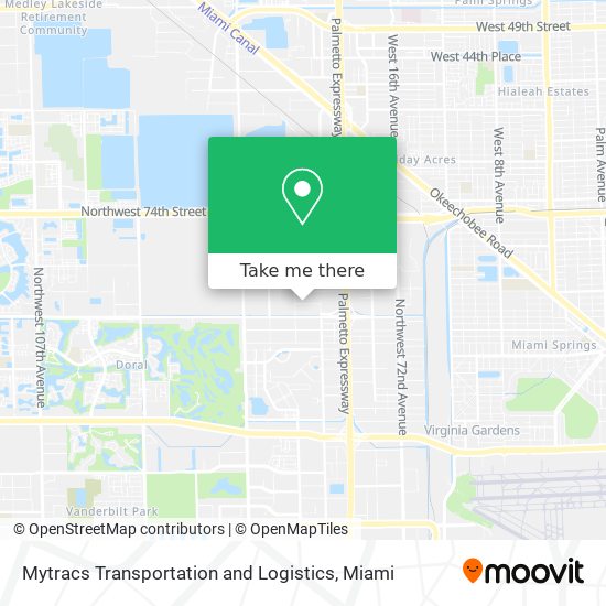 Mapa de Mytracs Transportation and Logistics