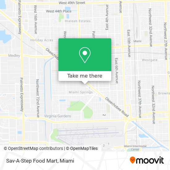 Sav-A-Step Food Mart map