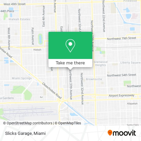 Slicks Garage map