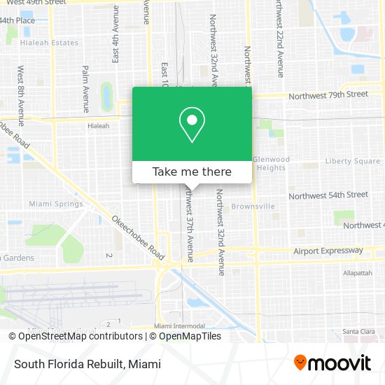 South Florida Rebuilt map