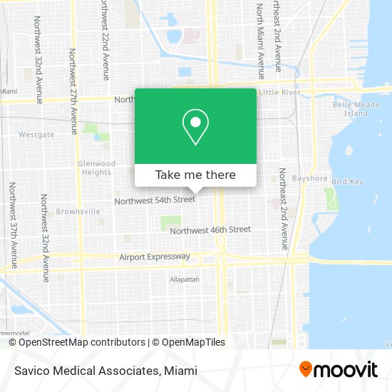 Savico Medical Associates map