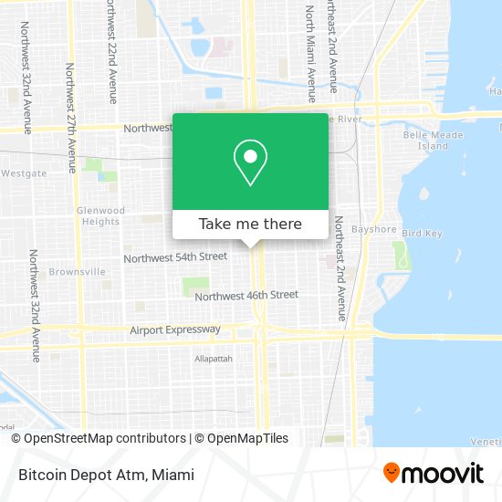 Mapa de Bitcoin Depot Atm