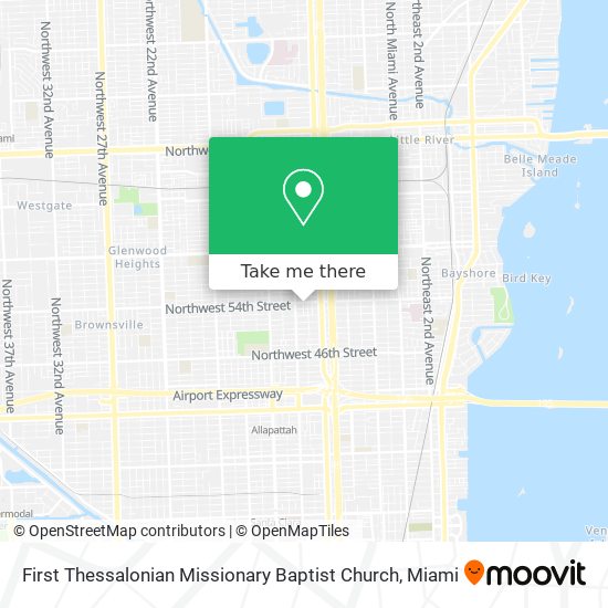 First Thessalonian Missionary Baptist Church map