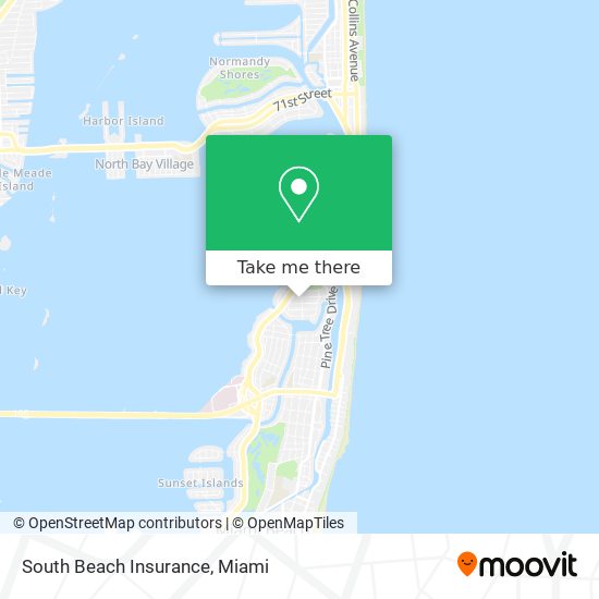 South Beach Insurance map