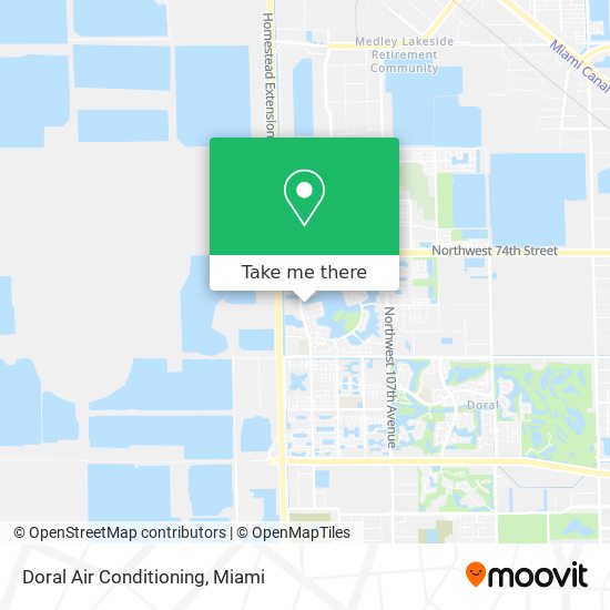 Doral Air Conditioning map