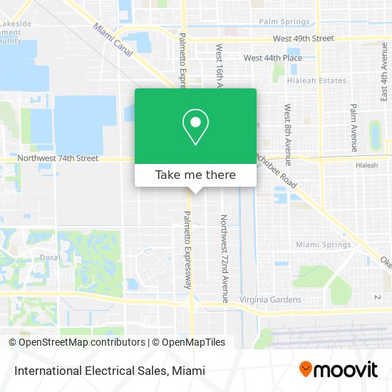 International Electrical Sales map