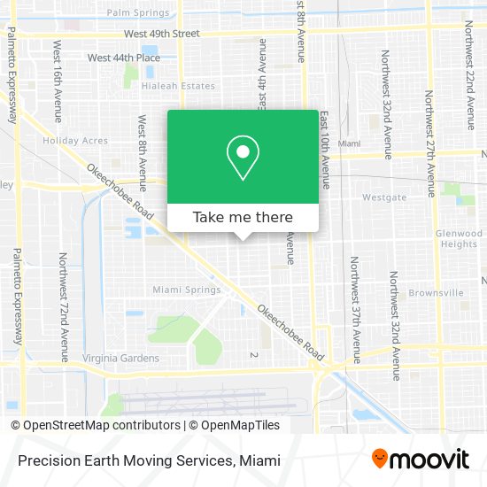 Mapa de Precision Earth Moving Services