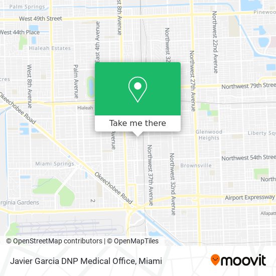 Mapa de Javier Garcia DNP Medical Office