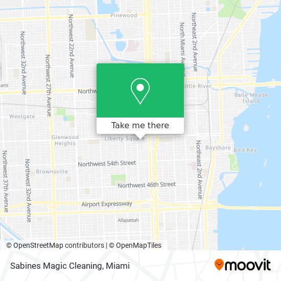 Sabines Magic Cleaning map